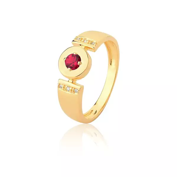 Anel de Formatura em Ouro 18k